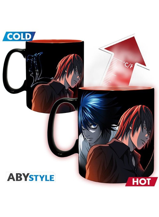 AbyStyle DEATH NOTE - Mug Heat Change - 460ml -  L & Light - Image 1